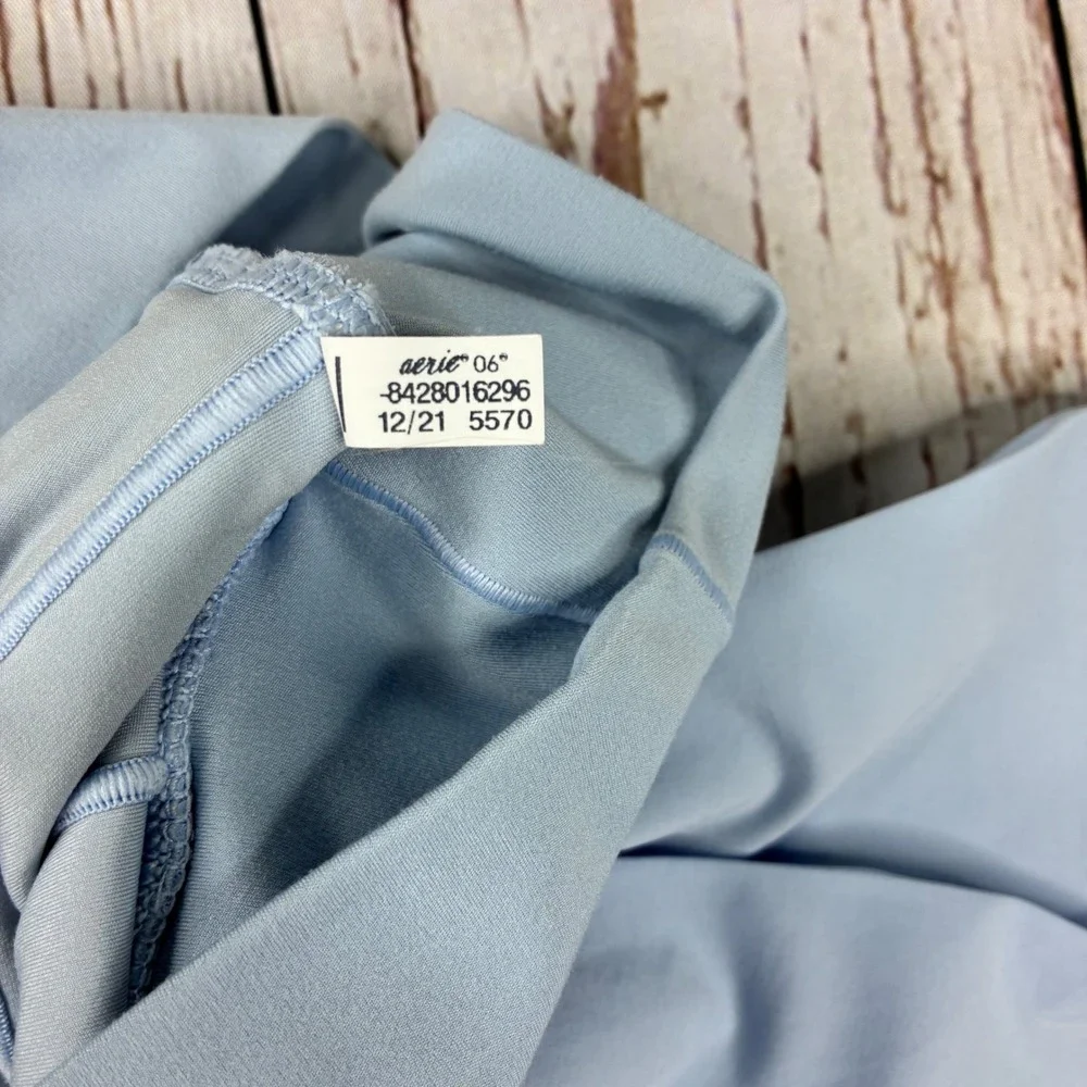 Aerie Offline Real Me Pleated Skort Light Blue Tennis Skirt 8428016296 Womens M